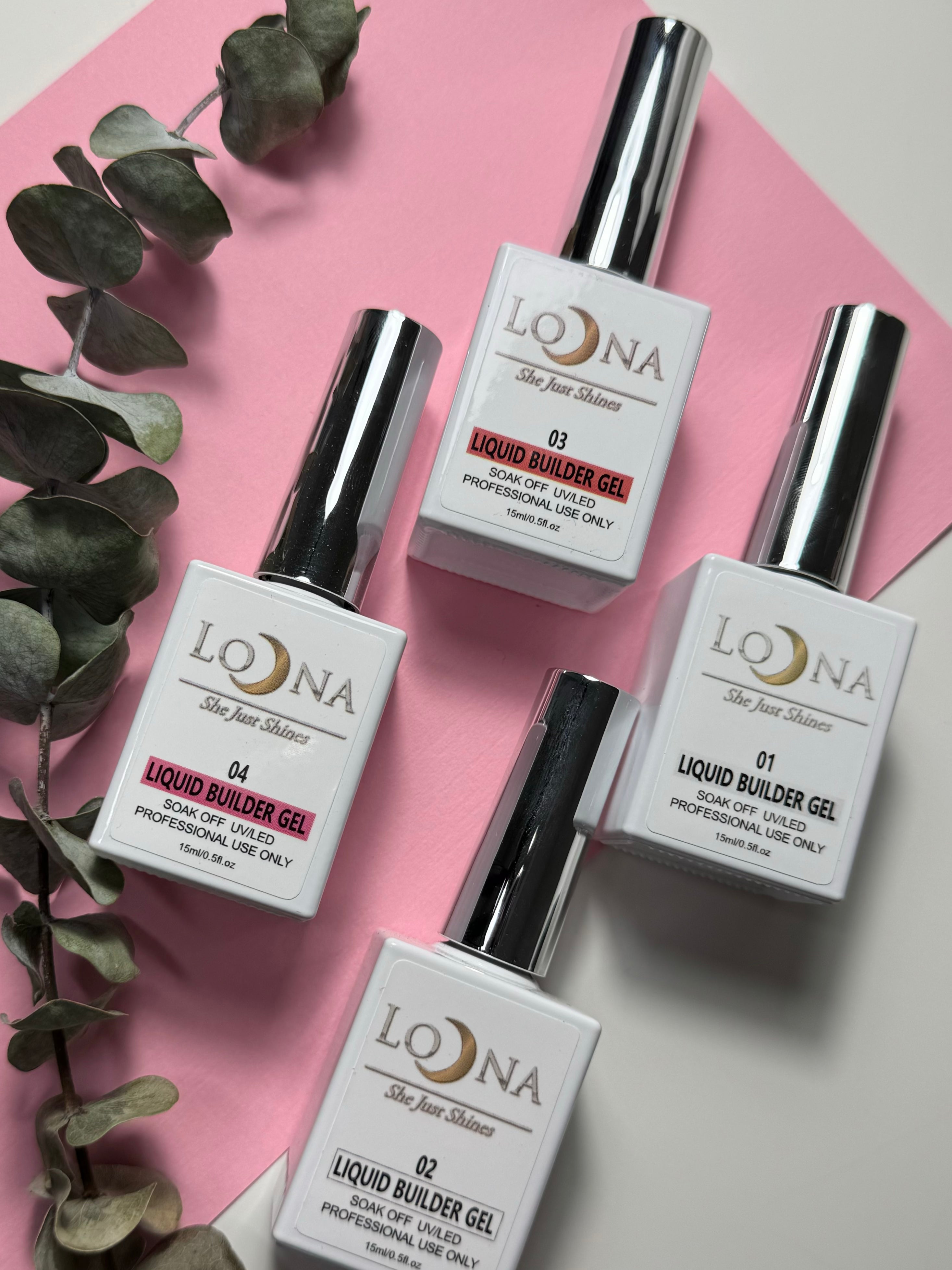 Builder gel in a bottle collection